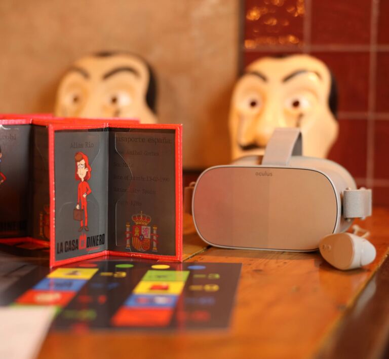 VR Dinner Game La casa De dinero