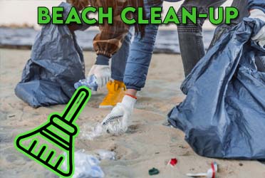 Beach clean up Den Haag