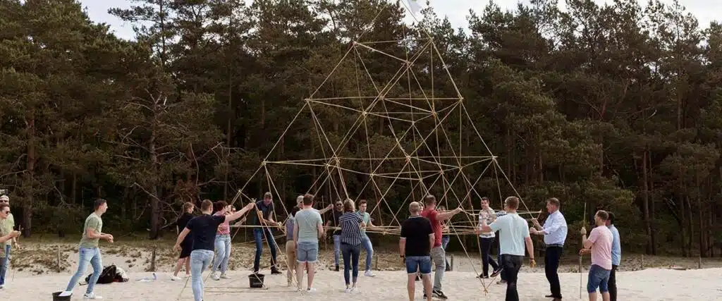 bamboe toren bouwen den haag