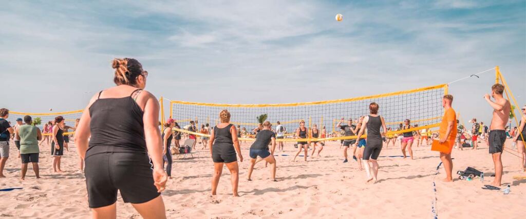 beach volleyball scheveningen