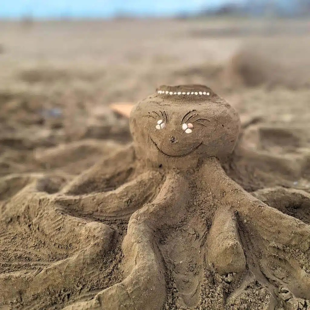 zandsculpturen scheveningen octopus
