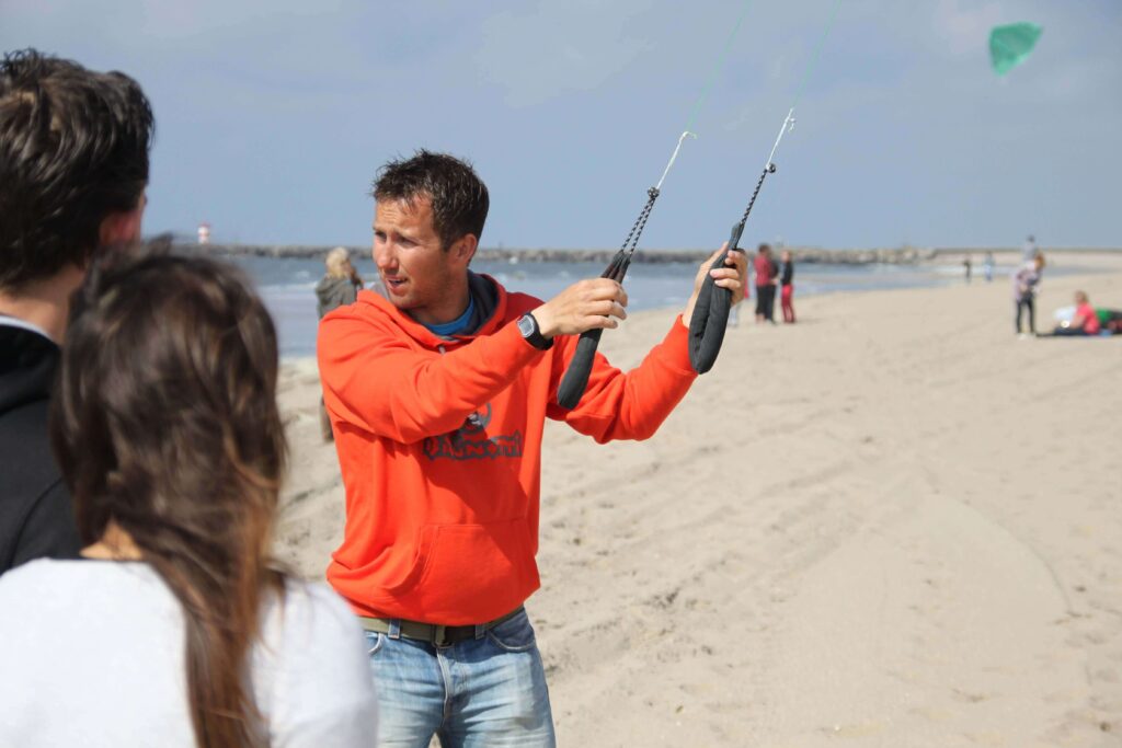 powerkiten uitleg met instructeur