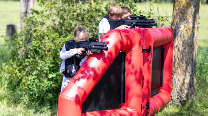 lasergamen kinderfeestje