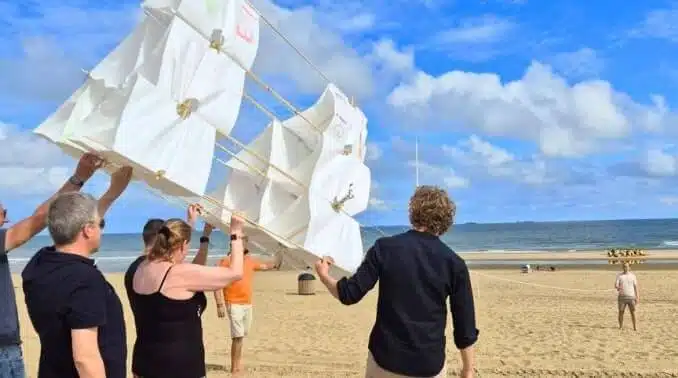 volg nu de workshop mega vlieger maken amsterdam