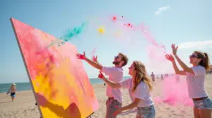 Creatieve workshop Verf gooien