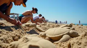 Workshop zandsculpturen