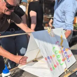 Mooi ontworpen vlieger