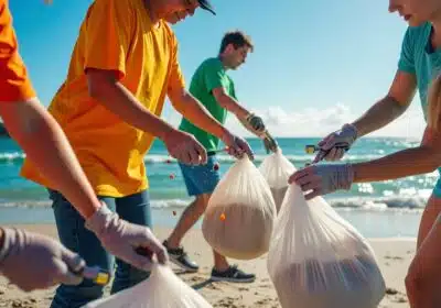 Beach clean up
