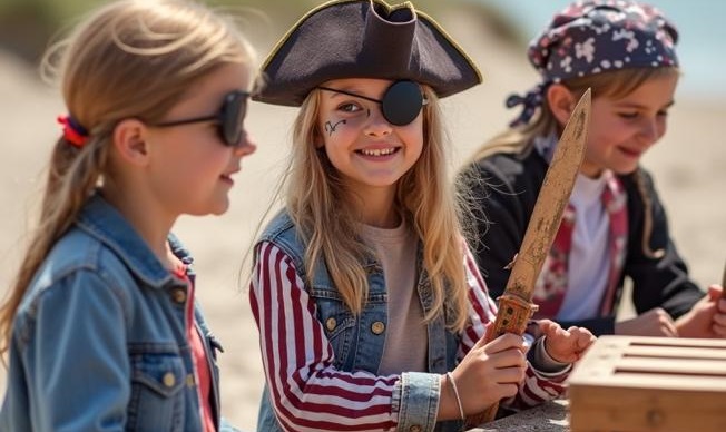 Piratenfeestje bij Flitz Events: avontuurlijk kinderfeestje vol schatzoeken en verkleedplezier