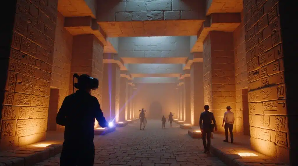 VR game Secrets of the Pyramid