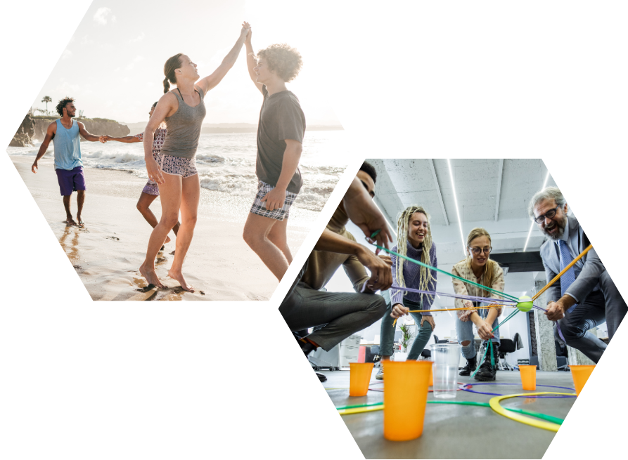 Een teamuitje vol samenwerking zorgt voor verbinding én plezier. Kies een activiteit waarbij collega’s samen doelen bereiken. width=