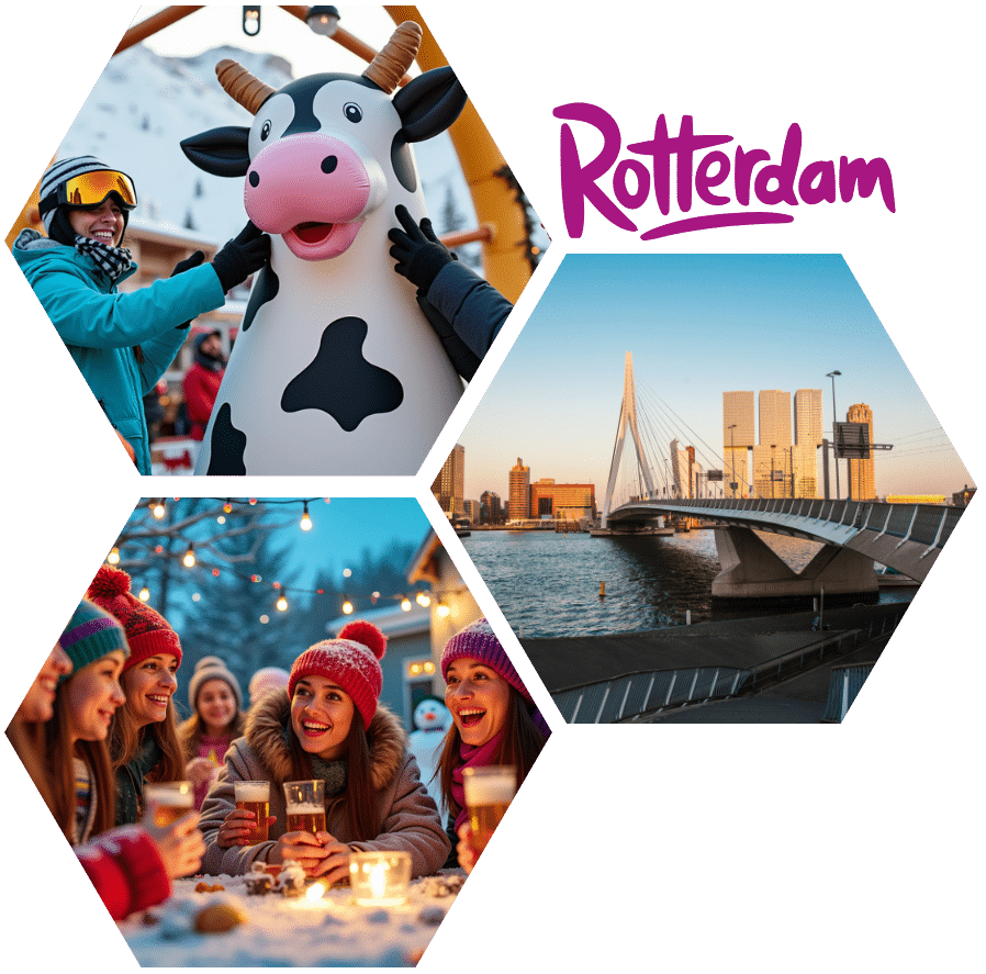 Op zoek naar een origineel teamuitje Rotterdam? Van citygames tot creatieve workshops: wij regelen alles van A tot Z voor een onvergetelijke dag. . =