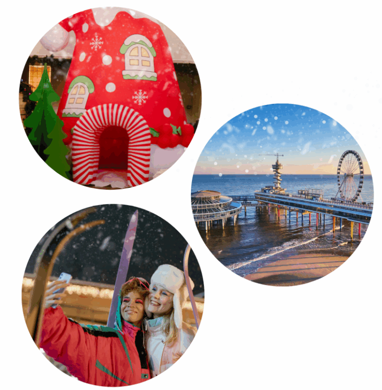 Van curling op het Kurhausplein tot een winterborrel op De Pier – Winter Wonderland Scheveningen verrast elke groep.