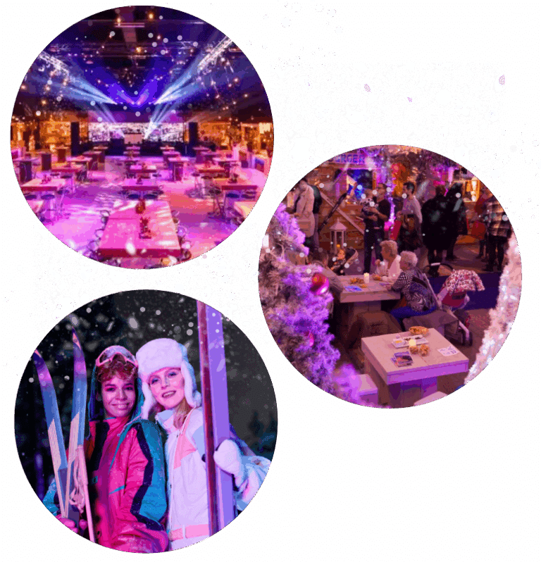 Van wintergames tot glühwein bij het vuur: Winter Wonderland Rotterdam maakt van elk bedrijfsuitje een sfeervol succes.